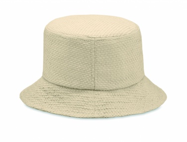 Logo trade advertising products picture of: 9aper straw bucket hat