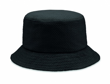 Logo trade promotional merchandise image of: 9aper straw bucket hat