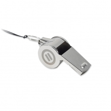 Logotrade promotional gift image of: Metal whistle