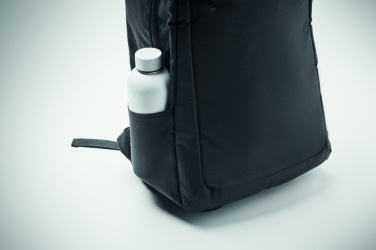 Logo trade business gift photo of: A portable backpack trolley with wheels, made of 600D RPET polyester