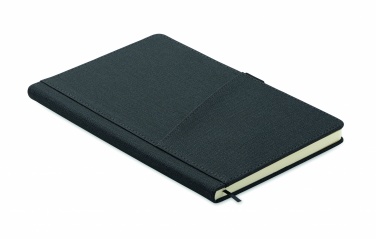 Logo trade promotional gifts picture of: A5 notebook PU front pocket
