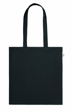 Logotrade promotional product picture of: Recycled cotton shopping bag