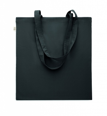 Logo trade promotional products image of: Recycled cotton shopping bag