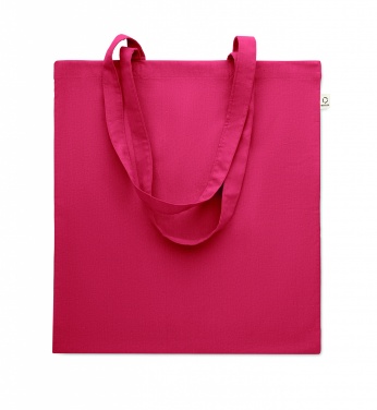 Logo trade promotional item photo of: Recycled cotton shopping bag