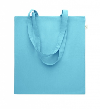 Logo trade promotional giveaways picture of: Recycled cotton shopping bag
