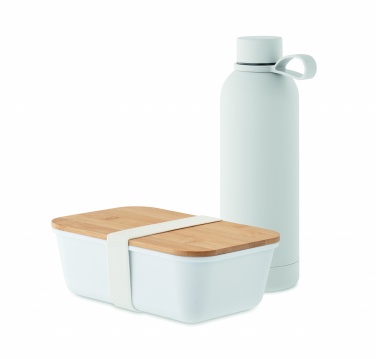 Logotrade promotional gift picture of: Lunch box bottle gift set