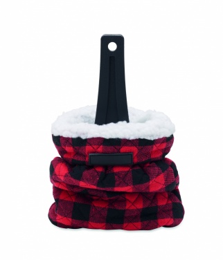 Logo trade promotional giveaways image of: Quilted ice scraper glove