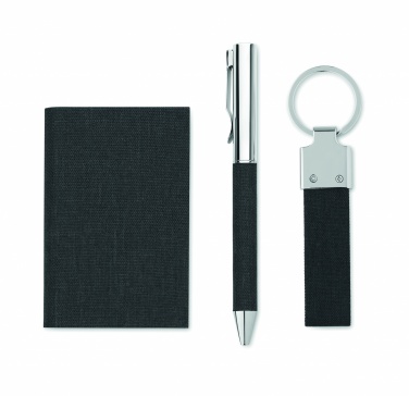 Logo trade advertising products picture of: 3-piece gift set in a gift box with customizable printing