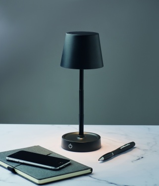 Logo trade promotional merchandise photo of: USB rechargeable table lamp