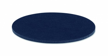 Logo trade corporate gifts image of: Round coaster in RPET felt