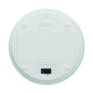 Logo trade promotional merchandise image of: LED wax candle in glass holder