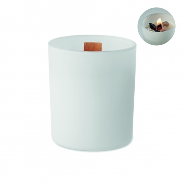 Logo trade promotional merchandise image of: Plant based wax candle 200 gr
