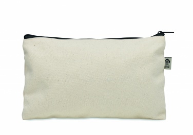 Logo trade promotional merchandise picture of: Cosmetic bag cotton 340 gr/m²