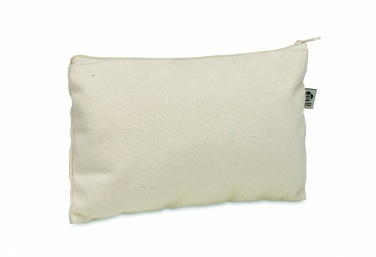 Logotrade promotional gift image of: Cosmetic bag cotton 340 gr/m²