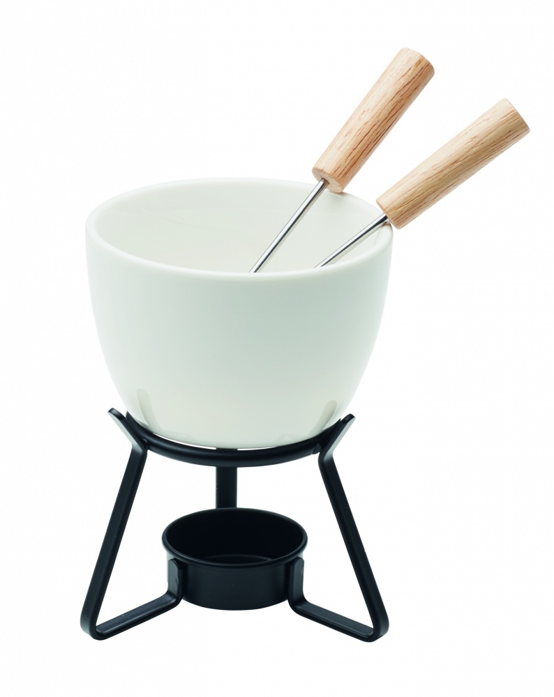 Logo trade promotional gifts image of: Ceramic fondue set 240 ml