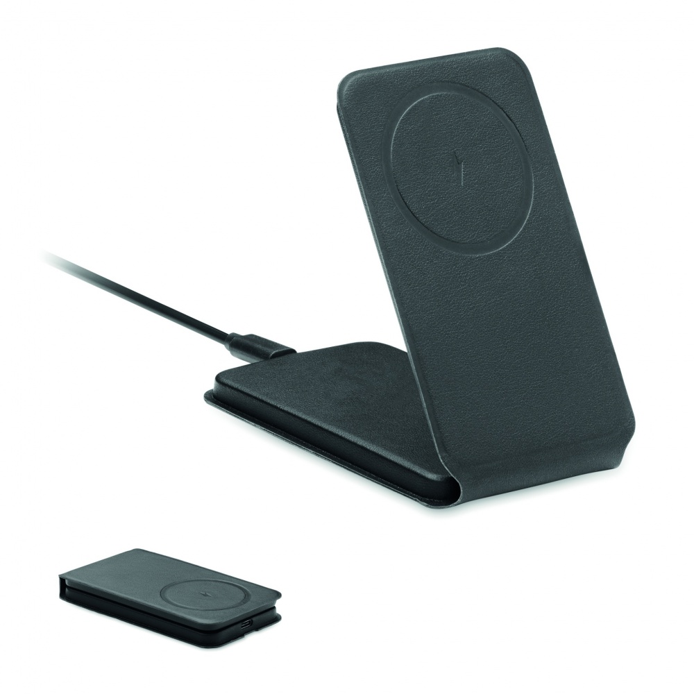 Logotrade corporate gift picture of: Foldable magnetic charger 15W
