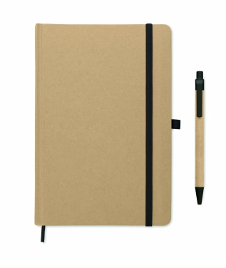 Logotrade promotional items photo of: Caratil A5 notebook in recycled carton