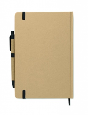 Logo trade promotional gifts picture of: Caratil A5 notebook in recycled carton