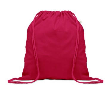 Logo trade promotional products image of: Recycled 140 gr/m² cotton bag