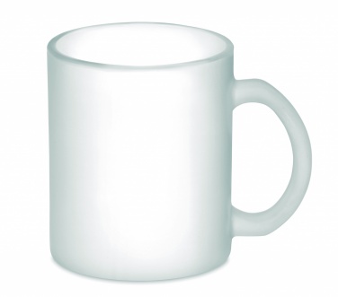 Logo trade promotional merchandise image of: Glass sublimation mug 300ml