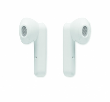 Logo trade advertising products picture of: TWS earbuds with charging base