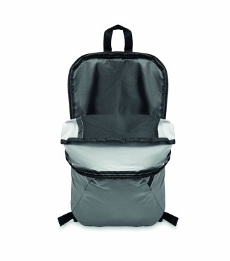 Logo trade promotional items image of: High reflective backpack 600D
