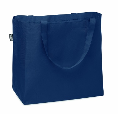 Logo trade promotional giveaways picture of: 600D RPET large shopping bag