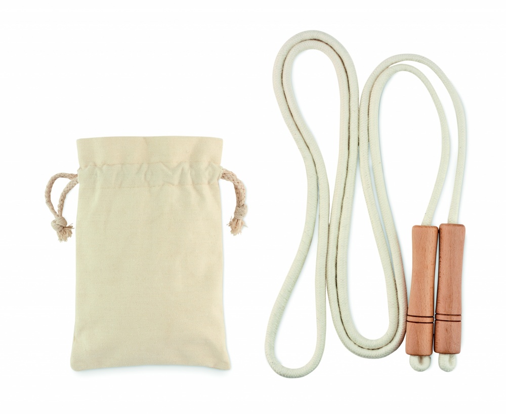 Logo trade promotional merchandise picture of: Cotton skipping rope