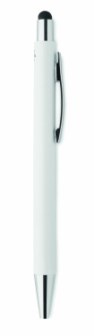 Logo trade promotional merchandise photo of: Antibacterial stylus ballpen