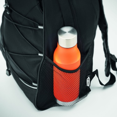Logo trade business gifts image of: 600D RPET backpack