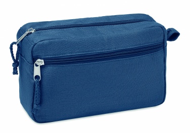 Logotrade promotional item picture of: Hemp toilet bag hemp 200 gr/m²