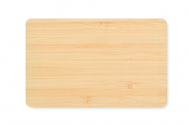 Logo trade advertising product photo of: RFID card in bamboo material