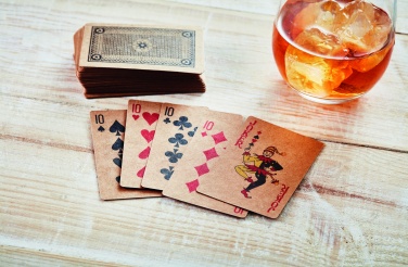 Logo trade advertising products image of: Recycled paper playing cards