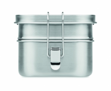 Logo trade promotional giveaways picture of: Stainless steel lunch box
