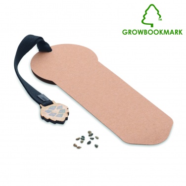 Logo trade promotional gifts image of: Pine tree bookmark