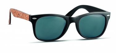 Logo trade promotional gift photo of: Sunglasses with cork arms TALLINN