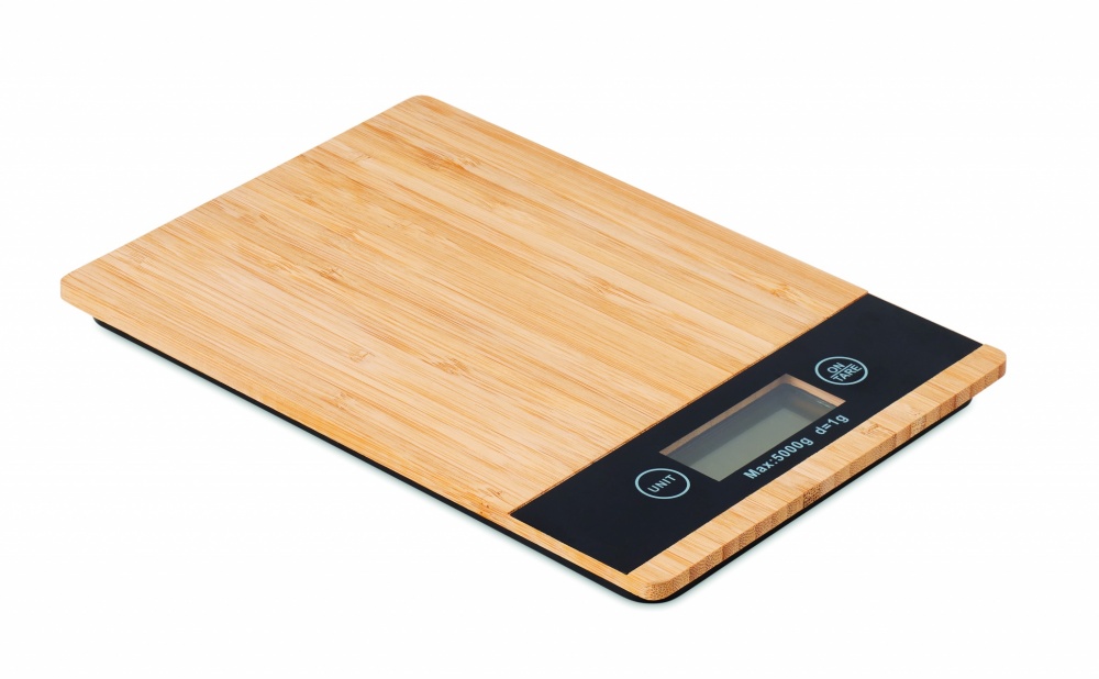 Logotrade advertising product picture of: Bamboo digital kitchen scales
