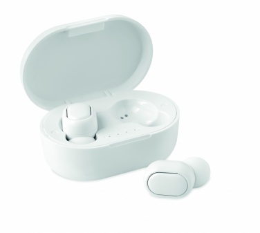 Logotrade promotional products photo of: Recycled ABS TWS earbuds