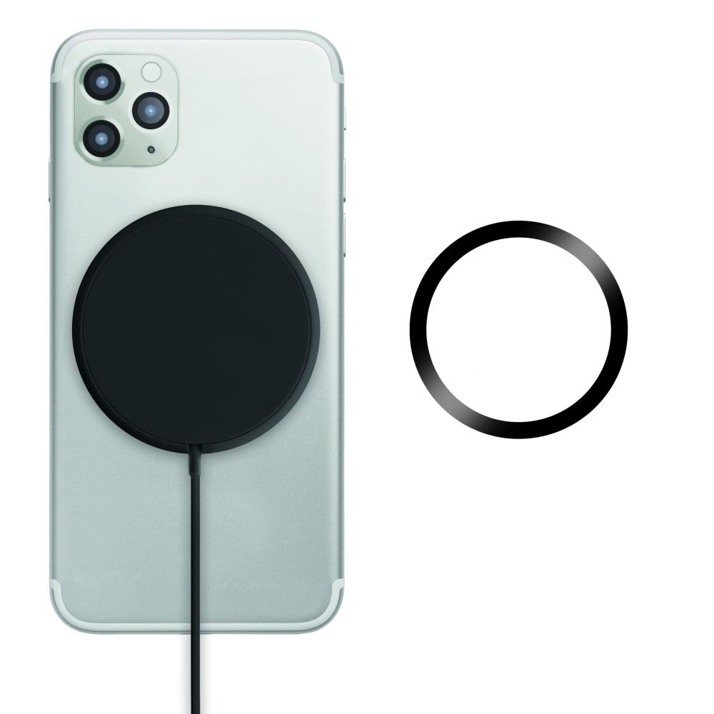 Logo trade promotional gifts image of: Magnetic wireless charger 10W