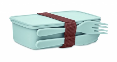 Logo trade advertising products picture of: Lunch box with cutlery