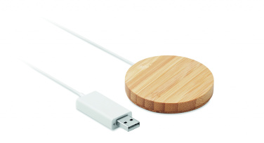 Logo trade corporate gifts image of: Magnetic Wireless charger 10W