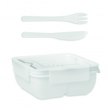 Logo trade advertising products picture of: Lunch box with cutlery 600ml
