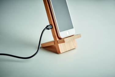 Logo trade promotional giveaways picture of: Wireless charger stand 10W