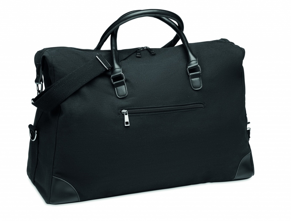 Logo trade advertising products image of: Weekend bag in canvas 340gr/m²
