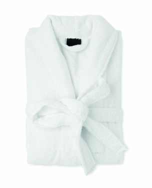 Logo trade promotional gifts picture of: Bathrobe organic cotton XL/XXL