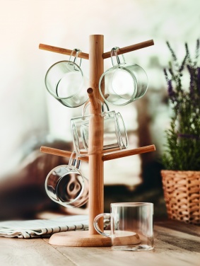 Logotrade promotional product image of: Bamboo cup set holder