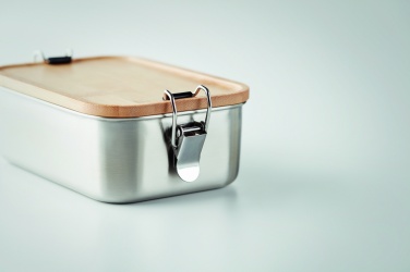 Logo trade corporate gifts image of: Stainless steel lunch box 750ml