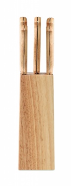 Logotrade corporate gift picture of: 5 piece knife set in base
