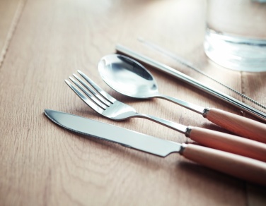 Logotrade business gift image of: Cutlery set stainless steel