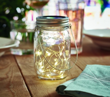 Logotrade corporate gifts photo of: Solar mason jar outdoor lamp